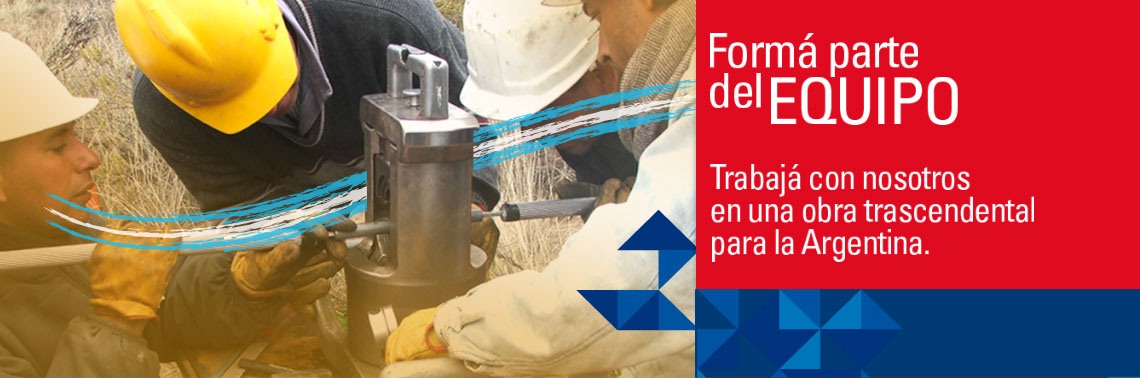 Forma parte del equipo de Represas Patagonia